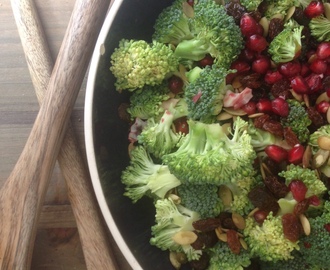 BBQ: Broccoli salade