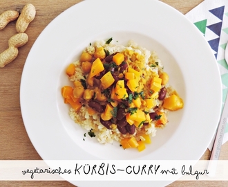 [FOOD] Es herbst'lt: Vegetarisches Kürbis-Curry mit Bulgur