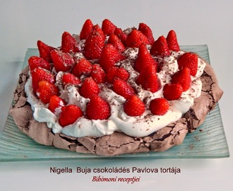 Készítsük el együtt, Nigella  Buja csokoládés Pavlova tortáját