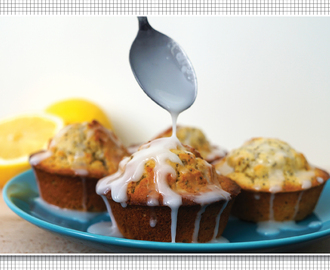 Lemon poppy muffins
