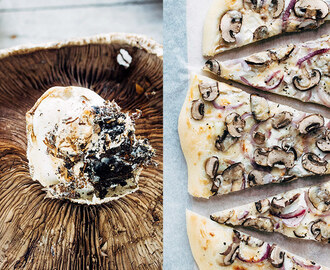 Wat eten we vandaag? Flammkuchen met champignons!