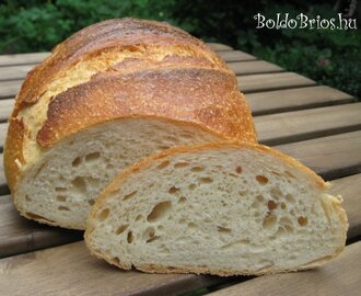 Cserepes fehér kenyér recept