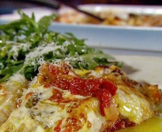 Incredible Baked Cauliflower and Broccoli Cannelloni