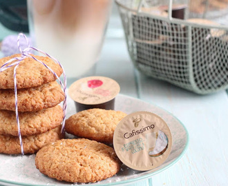 Anzeige: Hafer-Kokos-Cookies zum Iced Coco Latte [Tchibo Cafissimo Flavored Edition]