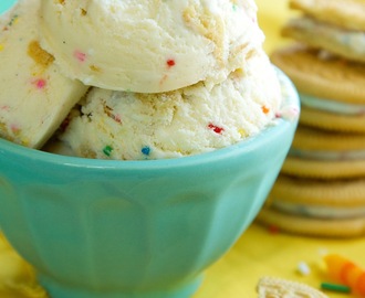 Cake Batter Cookies & Cream Ice Cream