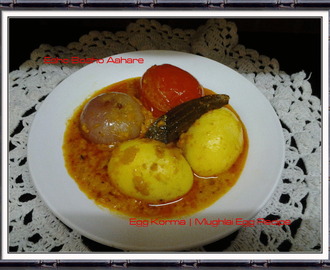 Egg Korma Recipe | Mughlai Cuisine