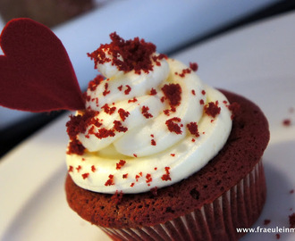 In den Farben der Liebe: Red Velvet Cupcakes