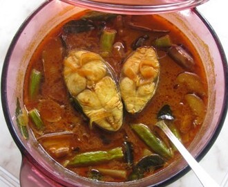 Local Indian Curry Fish