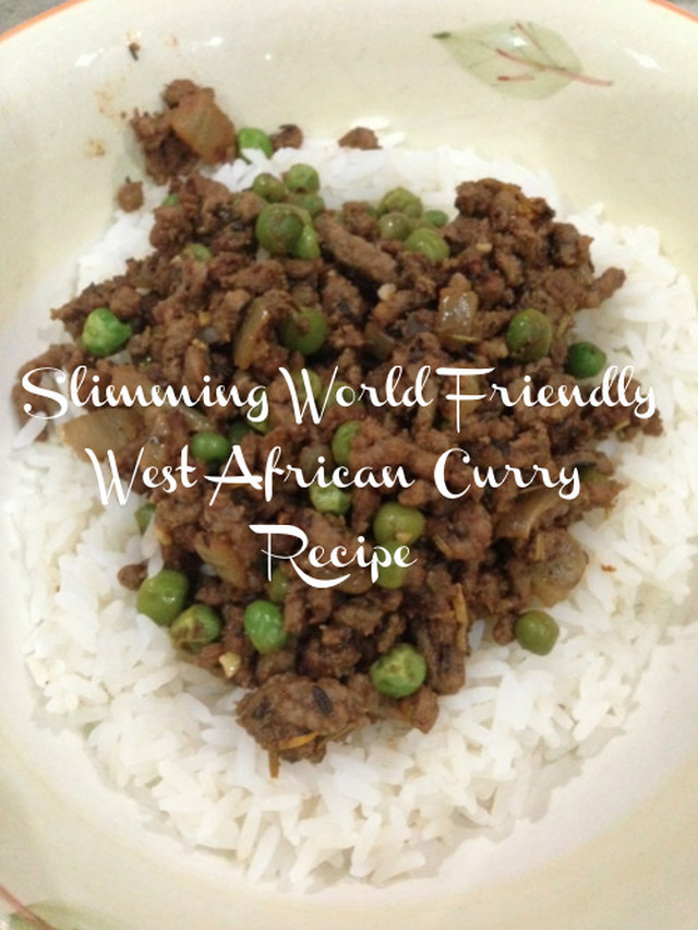 Slimming World Friendly West African Curry Recipe