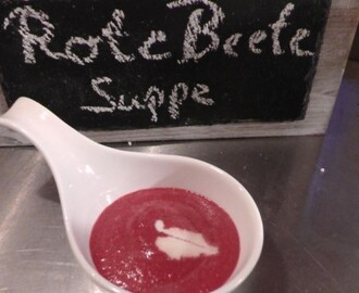 Rote Beete Suppe veganes und klassisches Rezept