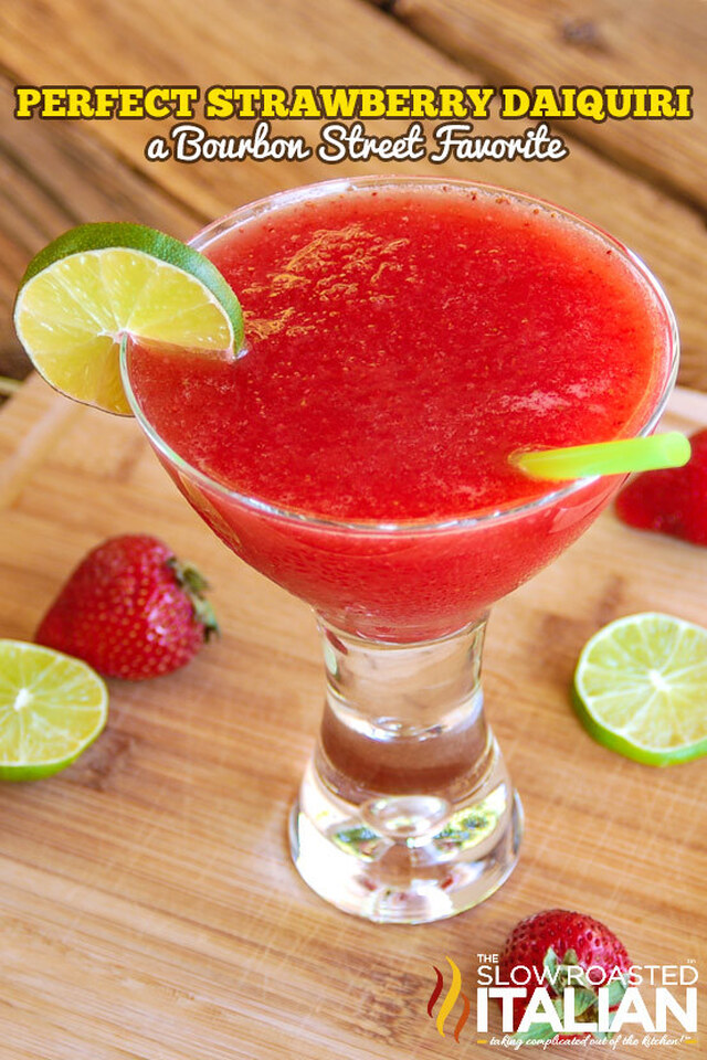 The Best Ever Strawberry Daiquiri, Cocktails and Tours in New Orleans