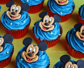 How To | Mickey Mouse Cupcakes