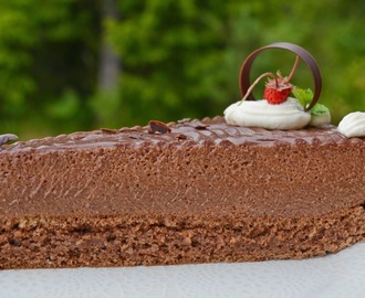 Csokikrémes torta - paleo