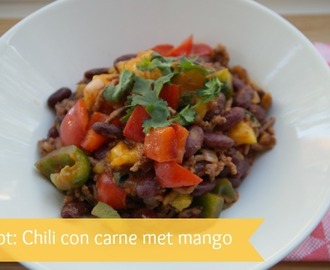 Recept: Chili con carne met mango