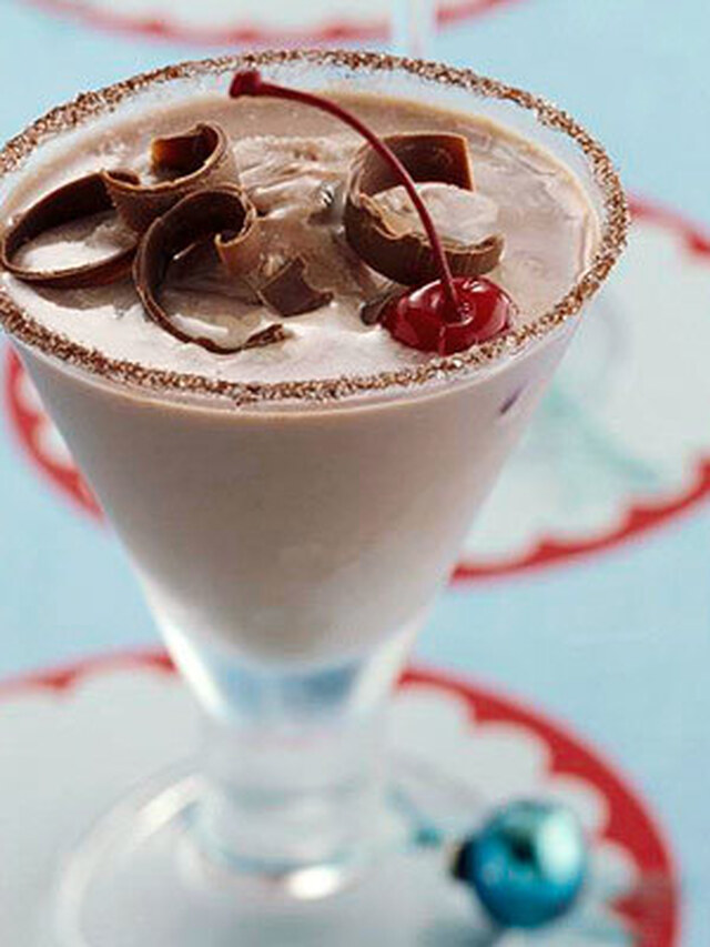 Chocolate Milkshake Cocktail
