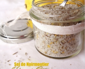 Sel de Noirmoutier aromatisé au thym et au citron