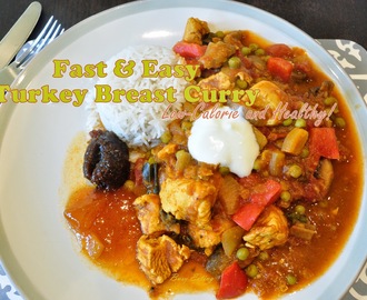 Easy Low Calorie Turkey Breast Curry
