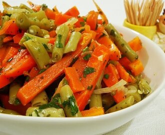 Receita de Salada com Verduras Cozidas