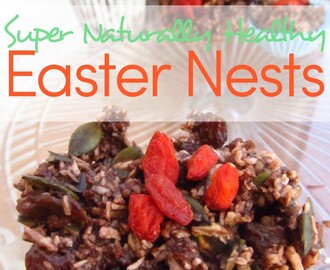 Chocolate Easter Nests + other (Healthy) Chocolate Tastic Ideas