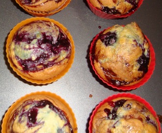 Blueberry muffins 1