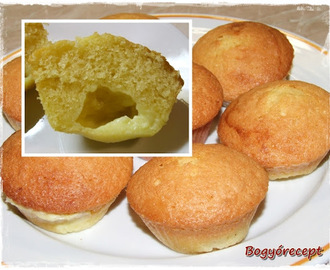 Vanília pudingos muffin