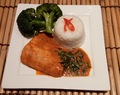 Recipe Salmon with Thai Panaeng curry sauce