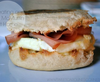 Breakfast Series: Creating An Egg McMuffin At Home