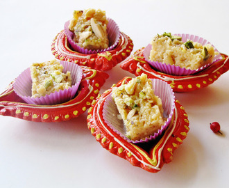 Diwali recipes: Poori sabzi and kalakand (milk fudge) made with condensed milk