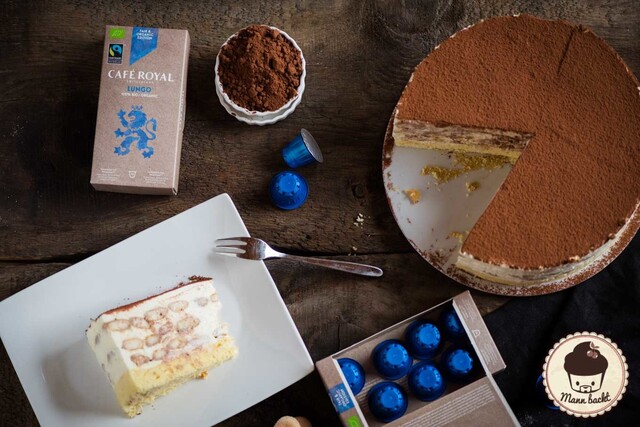Tiramisu Torte mit Café Royal [Werbung]