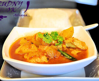 Indyjskie pomidorowe garam masala curry z kurczakiem - Indian tomato chicken curry