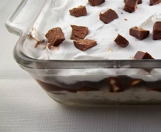 Hot Chocolate Pudding Dessert by Kristen @ Frugal Antics of a Harried Homemaker