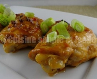 Poulet Sichuan " Sichuan chicken thighs selon Gordon Ramsay"