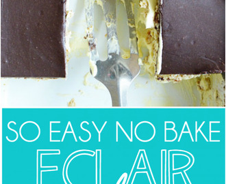 No Bake Eclair Cake