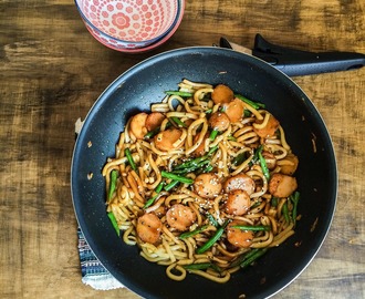Chilli fish balls and dirty noodle heaven: wok to table in my new Tefal range