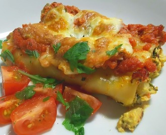 Cannellonit - Kana&Tomaatti&Mozzarella&Basilika