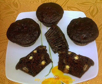 Csokis mazsolás muffin