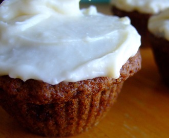Carrot Cake Muffins with Icing