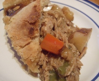 Turkey and Chicken Pot Pie... leftovers galore!