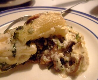 Mushroom Pasta al forno (baked!)