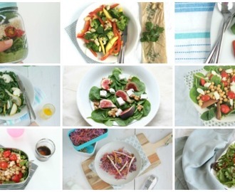 Hoe maak je een gezonde lunch salade?