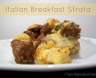 Italian Breakfast Strata