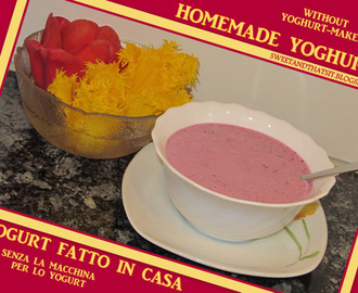 Homemade Yoghurt without a Yoghurt Maker - Yogurt Fatto in Casa senza la Macchina per lo Yogurt