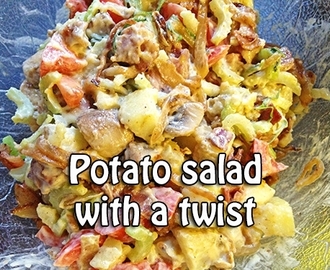 Potato salad with a twist
