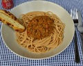 Recept: Courgette-Pesto-Ragú met volkoren pasta en een bite voor de liefhebbers