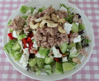 Lunch idee: salade met tonijn