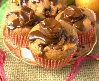 Bonfire Toffee and Apple Muffins