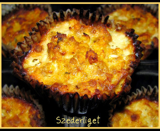 Sárgarépás-darált húsos paleo muffin
