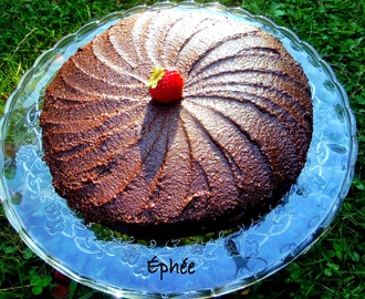Gâteau aux haricots noirs et betteraves (et oui; c'est divinement bon!), glaçage au chocolat