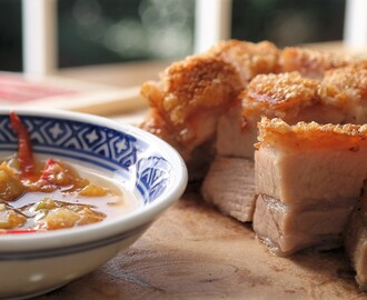 krokant buikspek op Chinese wijze (babi pangang spek)