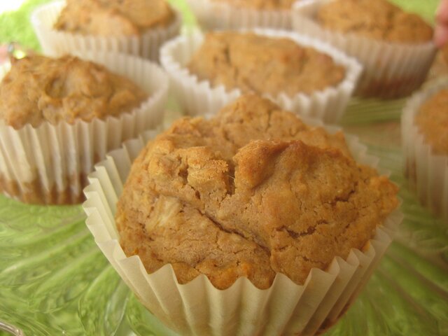 Almás-sütőtökös muffin cukor nélkül (gluténmentes, tejmentes, paleo)